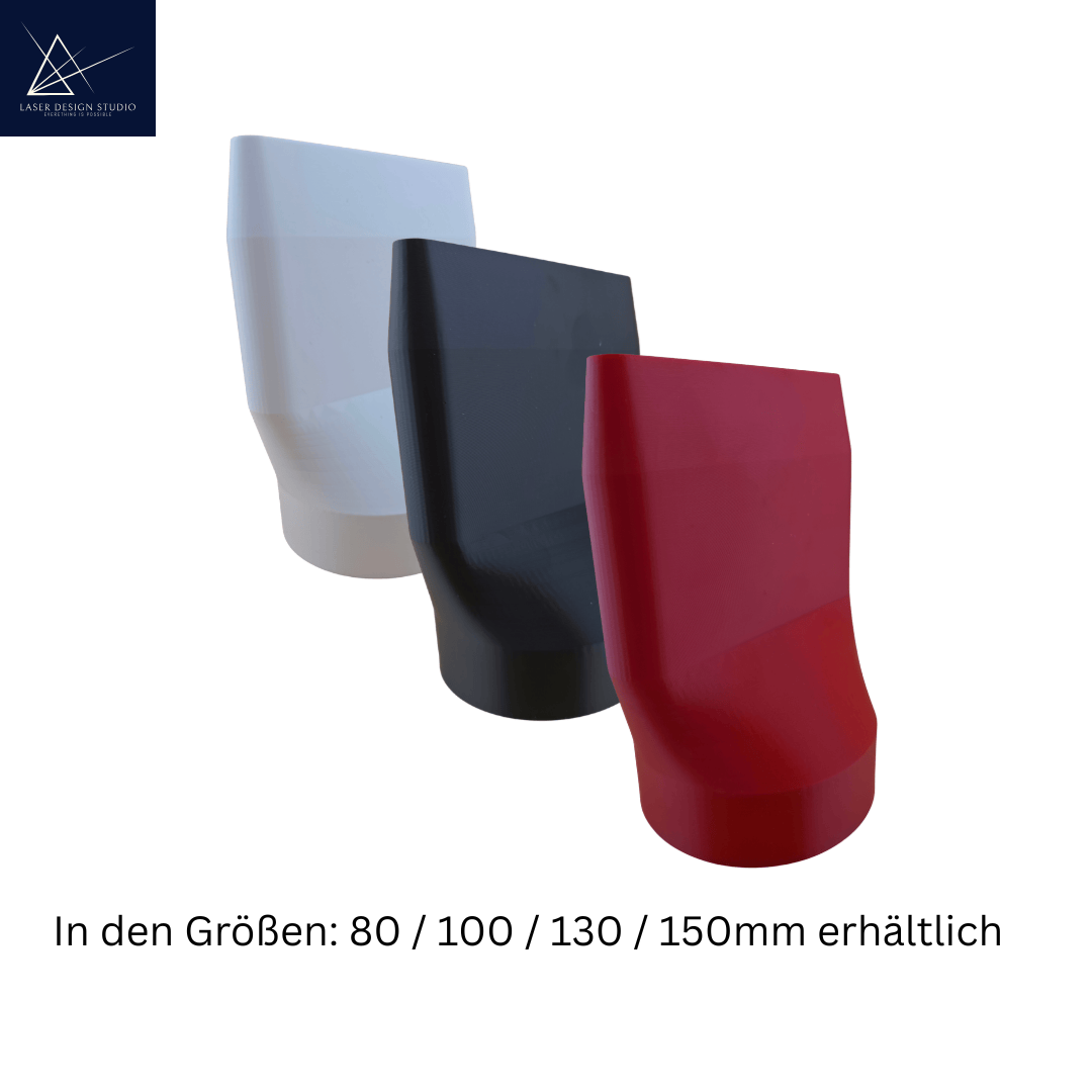 Kippfenster Abluftadapter aus ABS gefertigt
