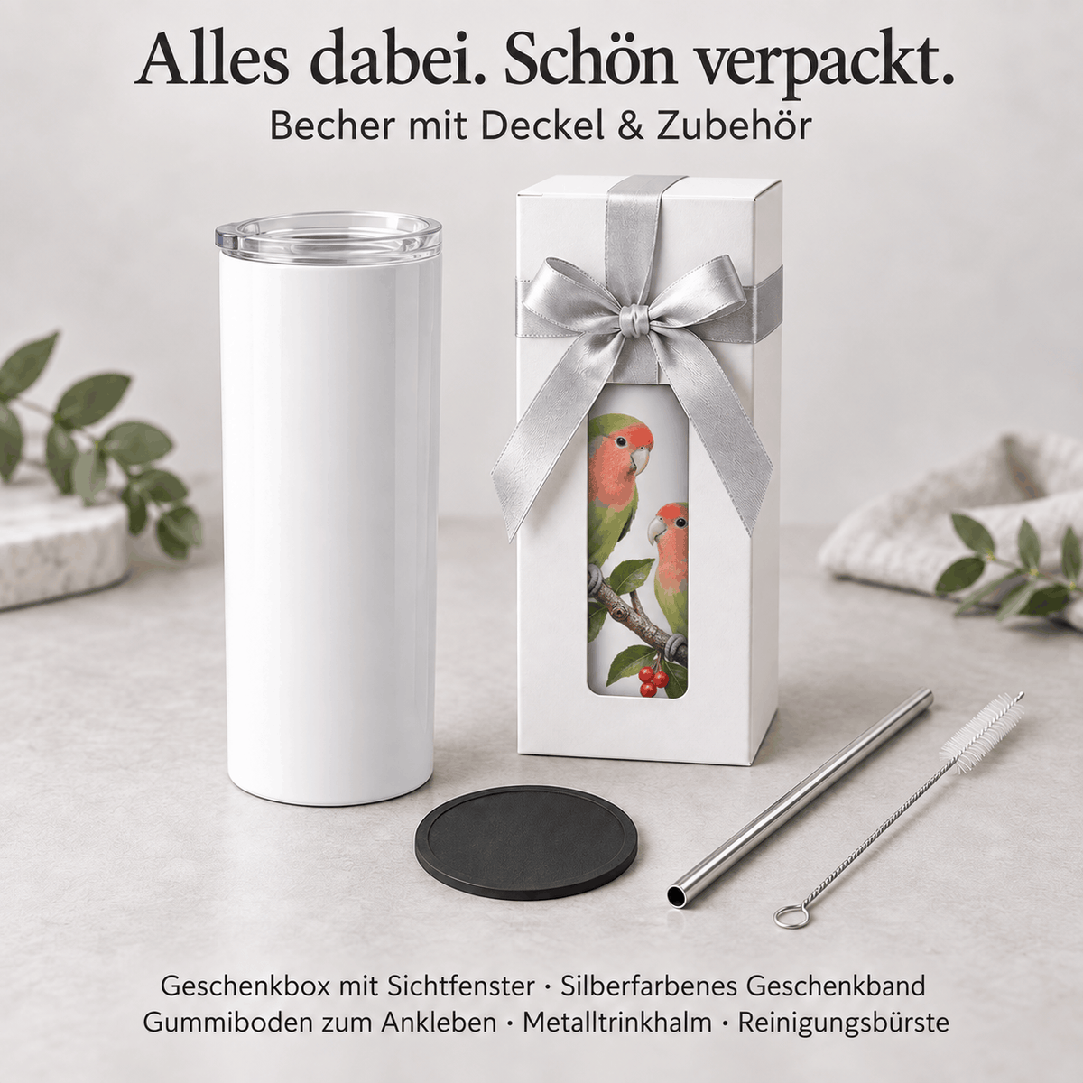 Thermobecher 590 ml mit Motiv oder Foto