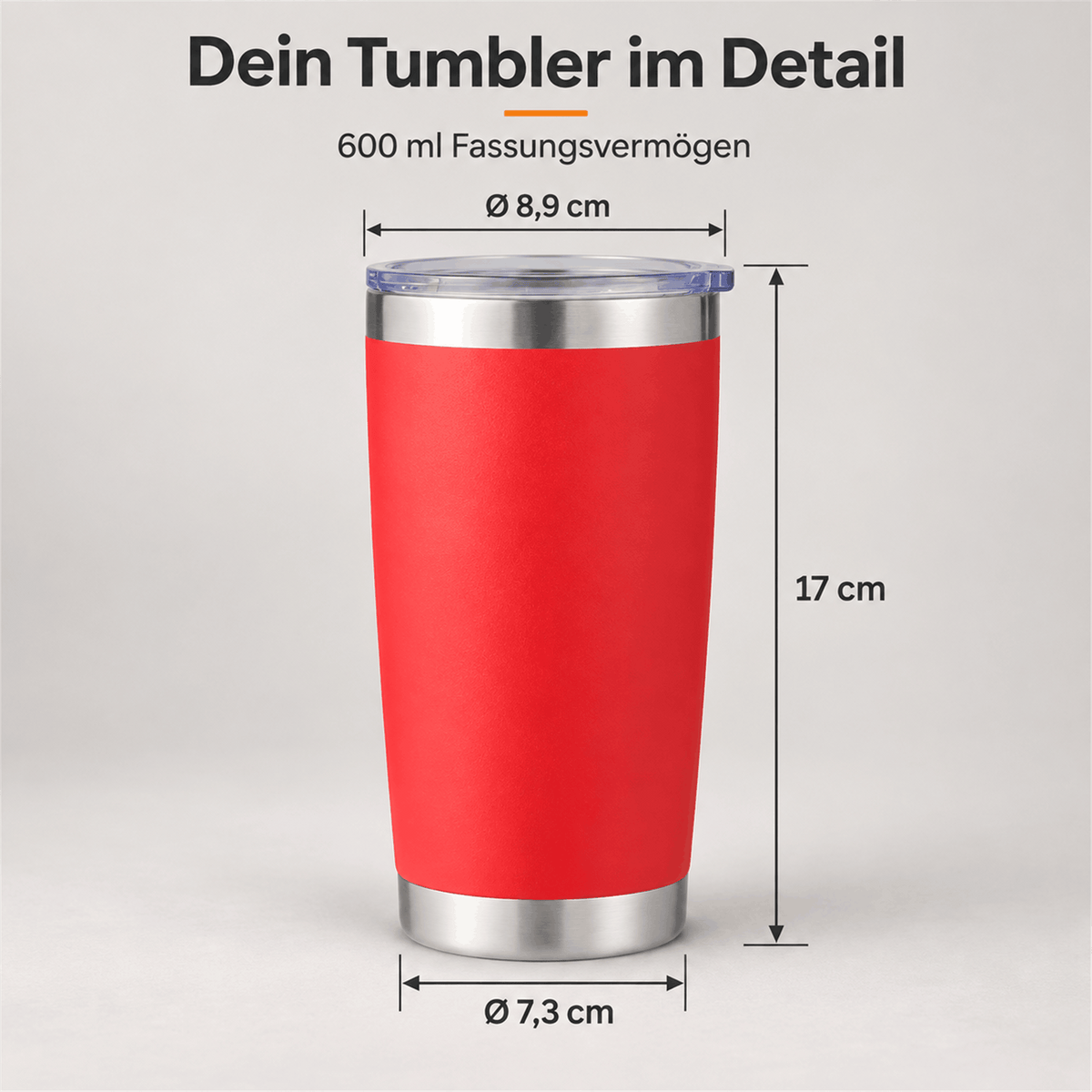 Thermobecher 600 ml im Detail