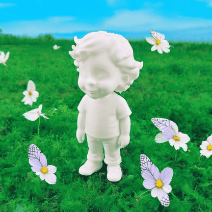 Individuelle 3D - gedruckte Cartoon Figur nach deinem Foto | Persönliches Sammlerstück - 