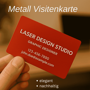 5x business visitenkarte metall graviert 04-mm